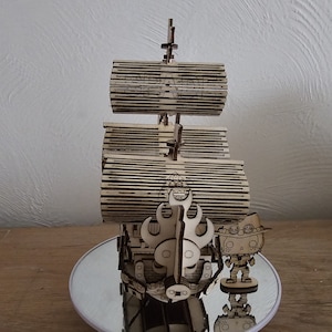 Maquette 3D bois  Peace of Spadil