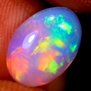 Beautiful Ethiopian Welo Opal - 11.6 x 8.3 x 3.6 mm - 100% Natural - Colorful Dream - POC-0450