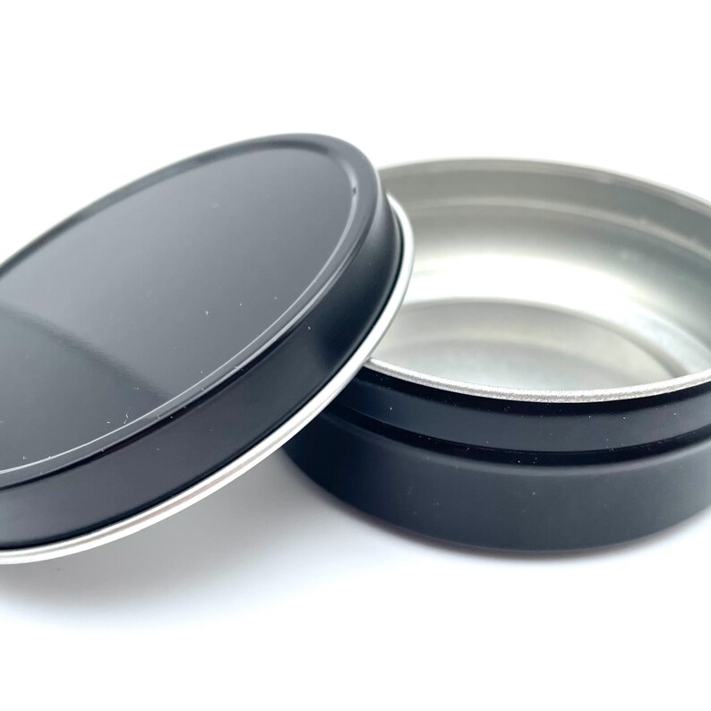 Solid Shampoo Bar Travel Case Black Ecofriendly Shampoo Bar Tin Can