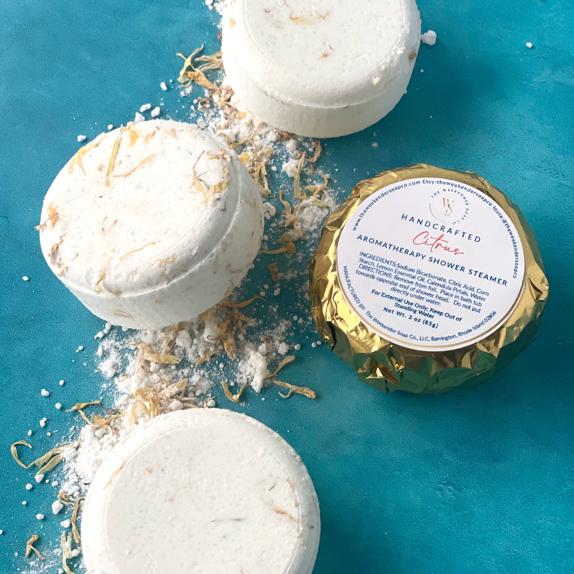 Aromatherapy Shower Steamer Bulk Handmade Fizzy All Natural Etsy