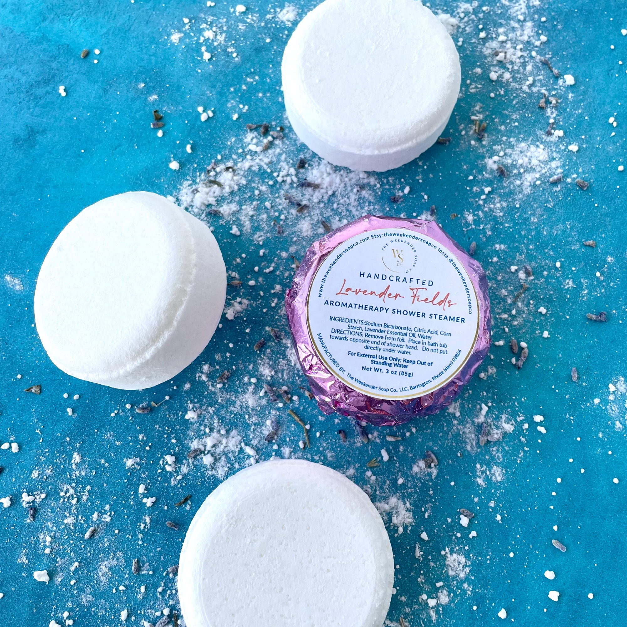 Aromatherapy Shower Steamer Bulk Handmade Fizzy All Natural Shower