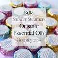BULK Aromatherapy Shower Steamers Handmade Fizzy All Natural Shower Fizzy Shower Melt Wellness Spa Gift Mom Individually Wrapped Favors