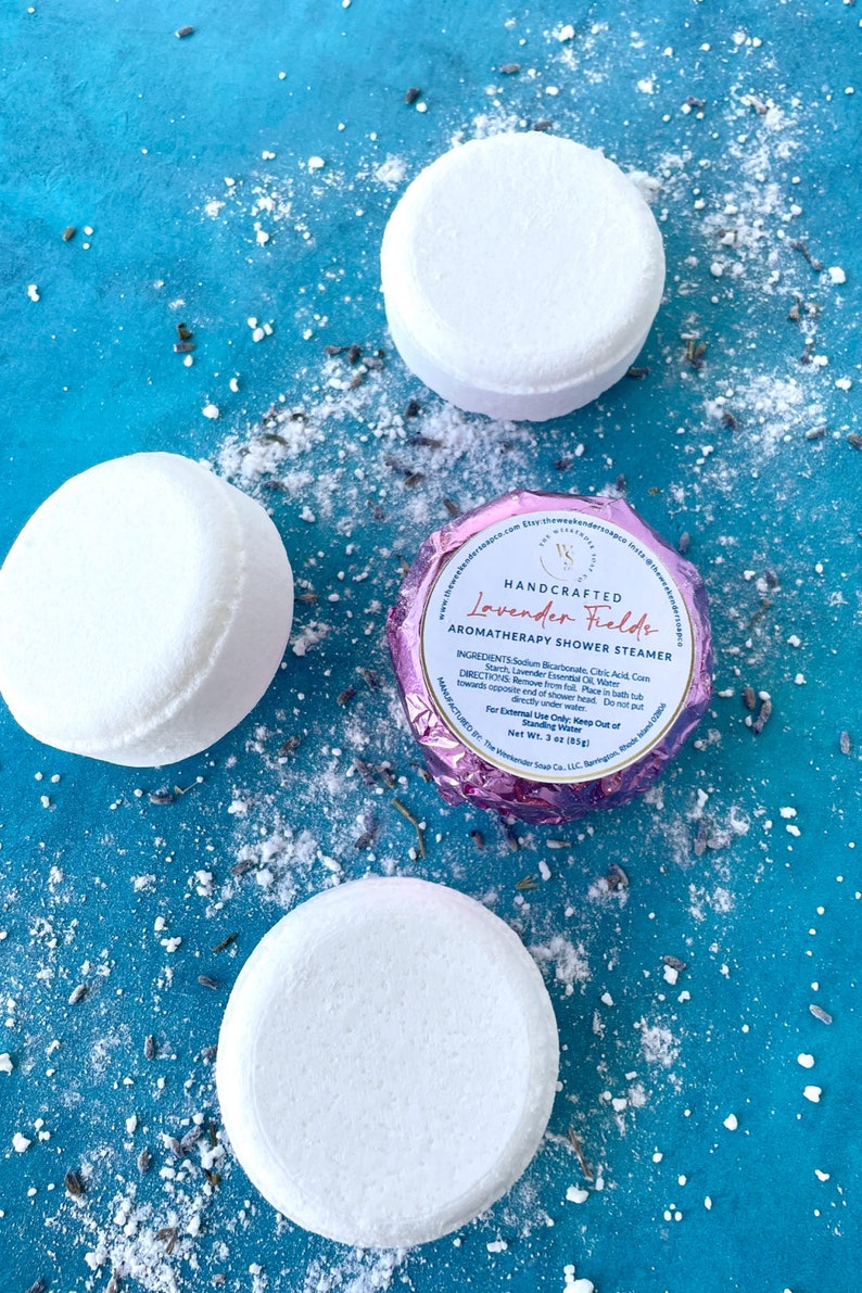 Shower Steamer Handmade Aromatherapy Shower Steamer Lavender Essential