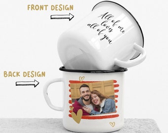 Custom Photo Valentines Day mug - Personalized couple mug - Custom photo mug - Gift for her - Gift for him - Birthday gift - Custom quote