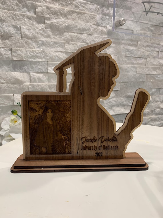 Graduation Gift Engraved Photo Frame Etsy