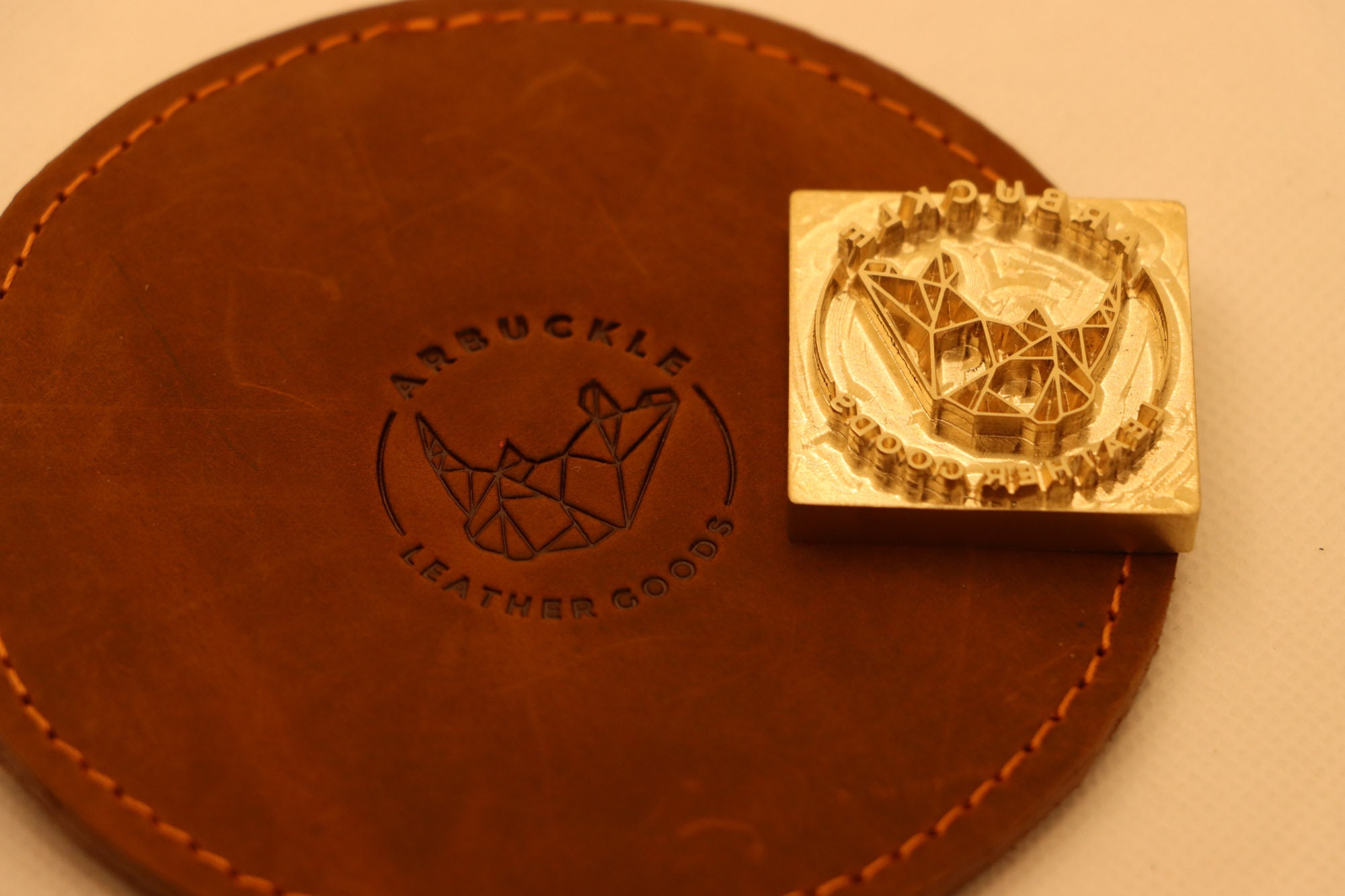 Custom Leather Embossing Stamp Custom Brass Embossing Stamp Etsy