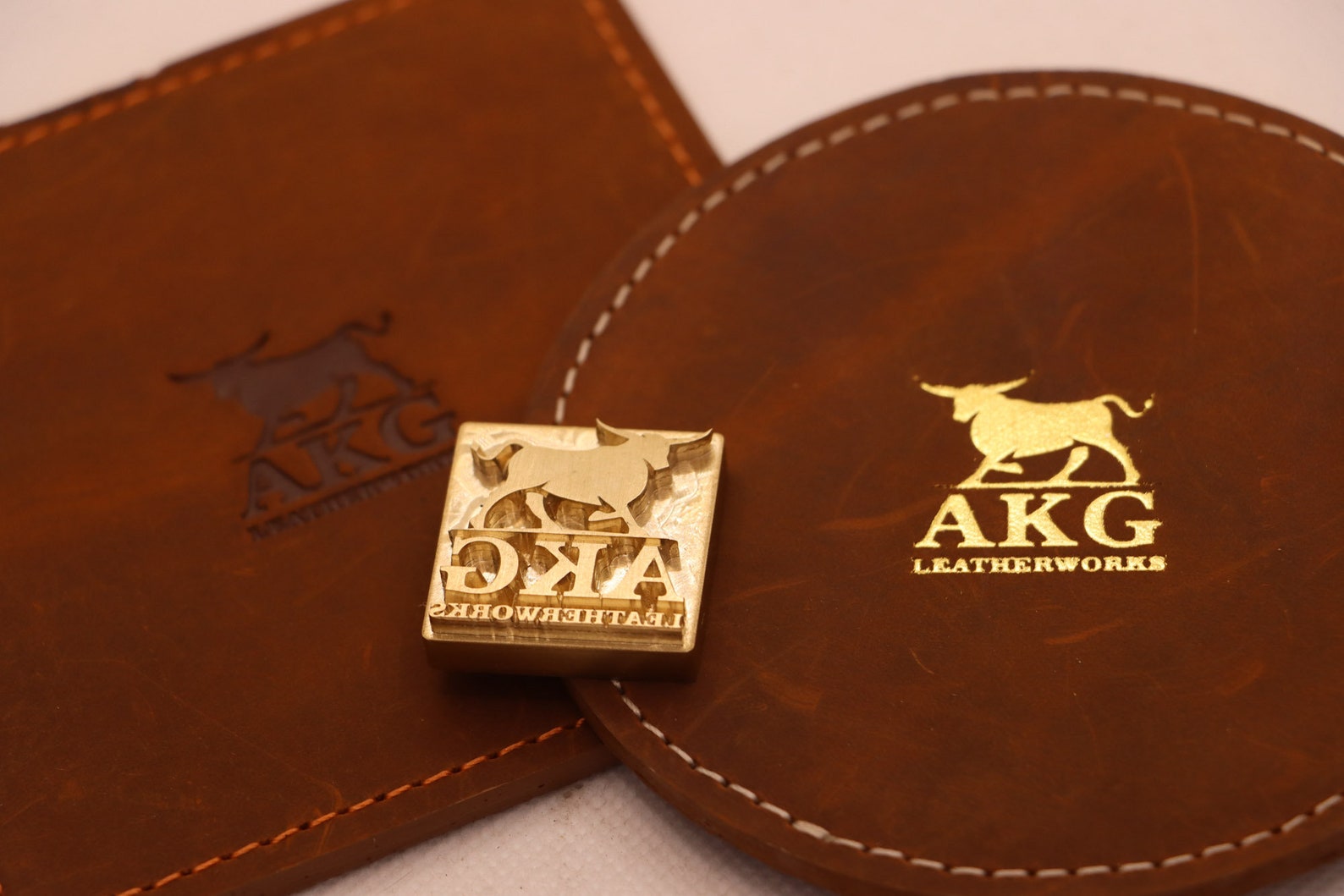 Custom Stamp for Leather Heat Foil Gold Foil Stamping Gold Etsy