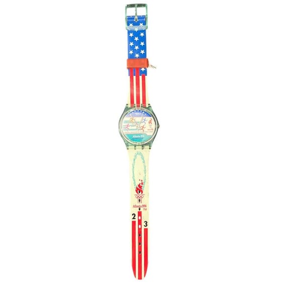Swatch 1996 ATLANTA LAURELS Watch - Etsy