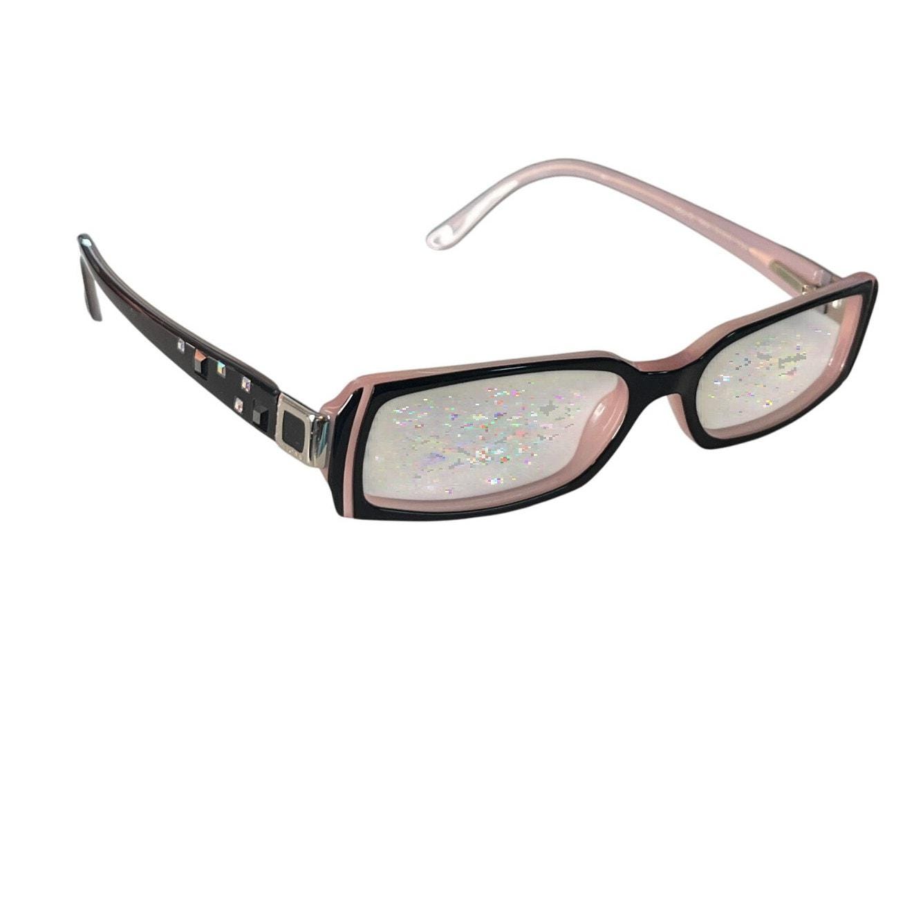 Bvgari FRAMES ONLY with Rhinestone Accents 460B 803 Pink details Bvlgari Women Pink Eyeglass Frames for sale | eBay main image 4