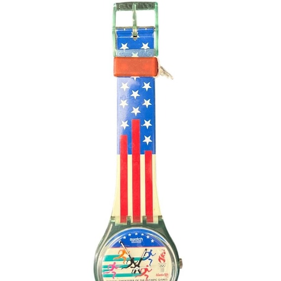 Swatch 1996 ATLANTA LAURELS Watch Swatch 1996 ATLANTA LAURELS Watch - Etsy main image 2