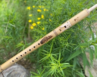 Custom Made Authentic Native American Flute, Traditional Mi'kmaq Cedar Flute, Northern Block Flute, Made for you, Handmade in Maine