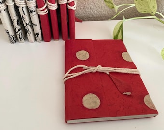 A6 Recycled Paper Journal | Handmade Notebook | Blank Artisan Journal
