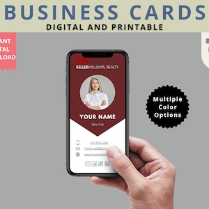 Digitale visitekaartjesbundel | Vastgoedmarketing | Modern visitekaartje | Canva-sjabloon