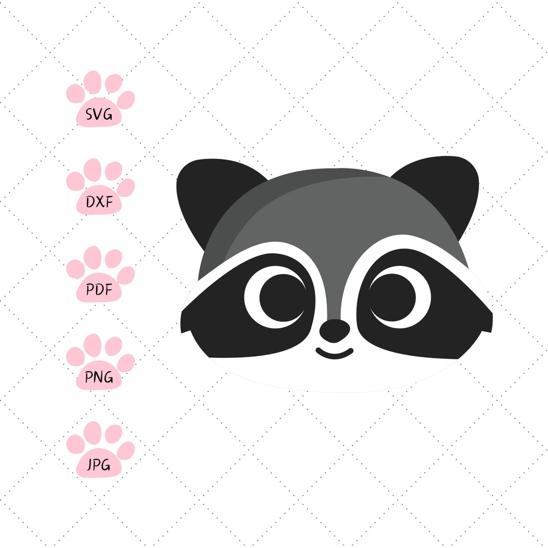 Baby Racoon Design Cute Raccoon Baby Shower Svg Png - Baby Boy Baby Girl Raccoon Design ...