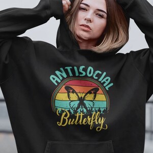 Antisocial Butterfly Hoodie