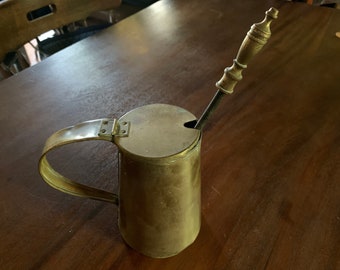 Vintage brass fire starter