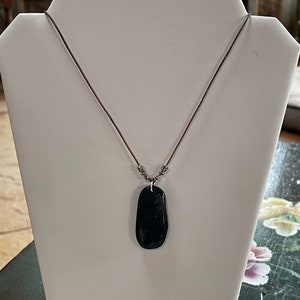 Green jasper pendant