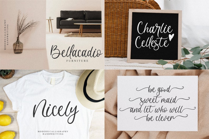 Best Seller Font Bundle Cricut Fonts, Procreate Fonts, Canva Fonts, Branding Font, Handwritten Fonts, Farmhouse Fonts, Fonts for Crafting image 9