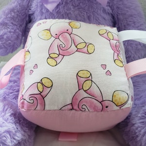 Medium Stuffie Love Adult Rattle Cube Toy - Little Space/Age Play Accessories