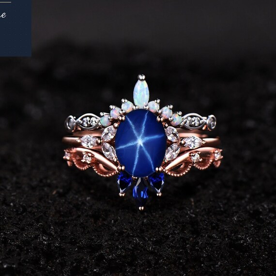 Star shop opal ring