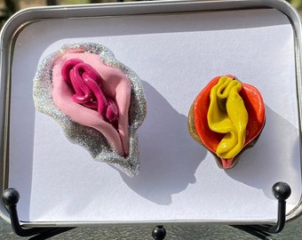 Handmade Vulva Magnets