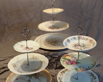 The Pioneer Woman Blossom Jubilee 3-tier Serving Tray Multicolor for sale online