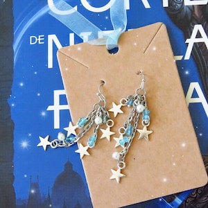 Star Earrings Falling Stars Feyre Cosplay Earrings