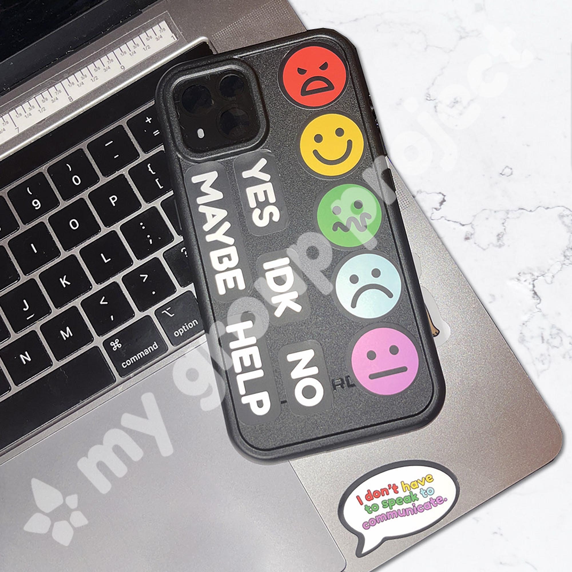 Communication Sticker Sheets - Etsy
