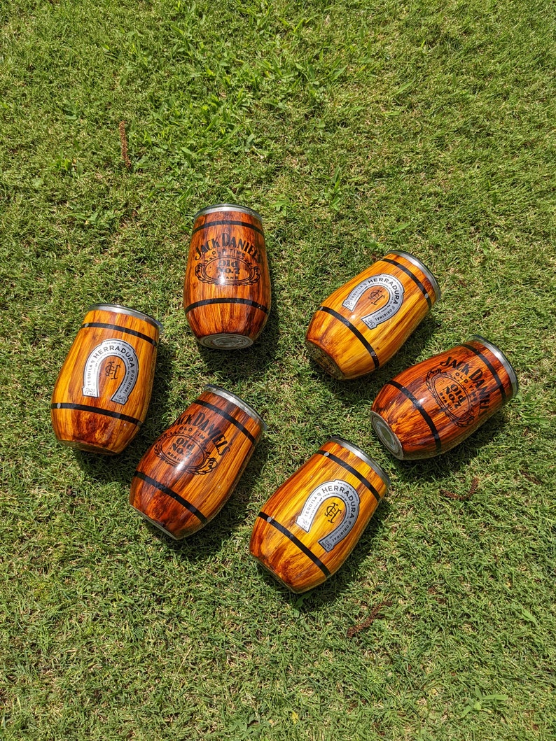 Whiskey Barrel Cups Whiskey Barrels Custom Tumbler Wine Etsy