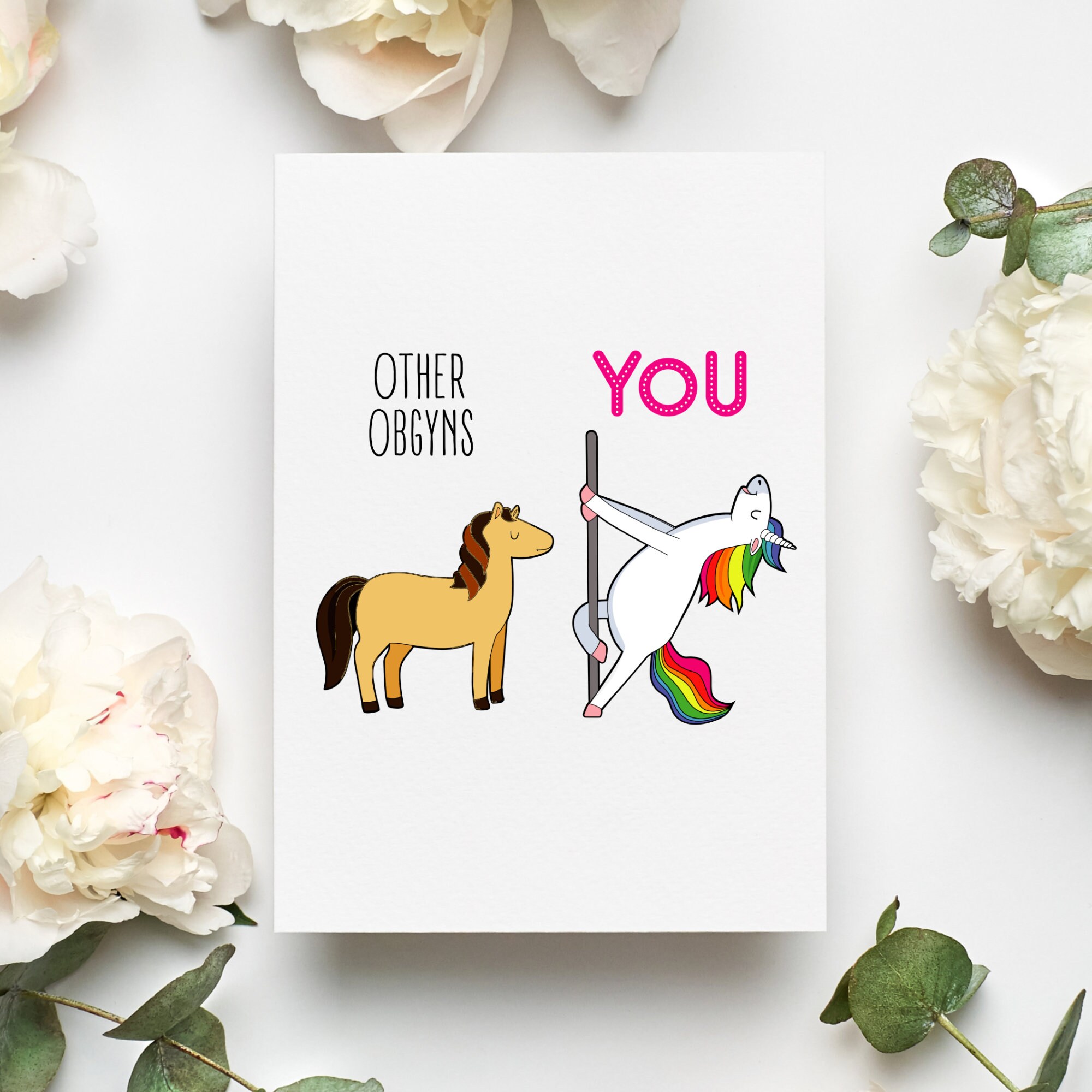Obgyn Card, Residency Graduation Card, Funny Obgyn Card, Graduation ...