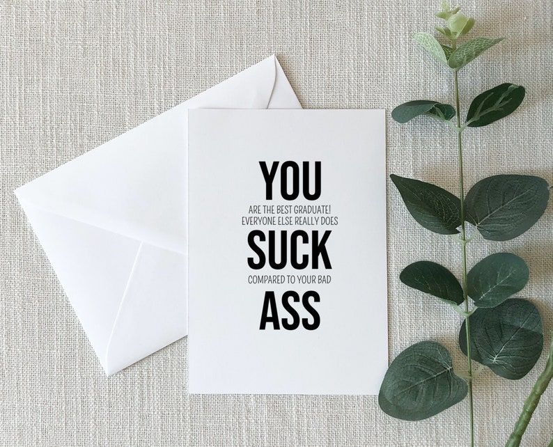 Funny Graduation Card For Guys, Gag Gift Graduation Card, Funny Graduation Gift For Friend, Graduation Gift for Men, Graduation Card For Him image 3