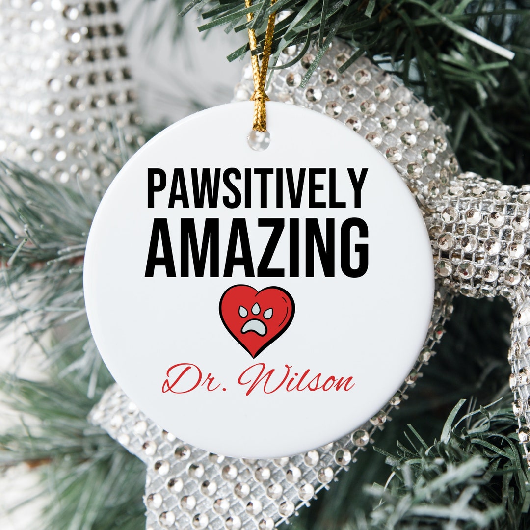 Personalized Veterinarian Graduation Ornament, Vet Graduation Party