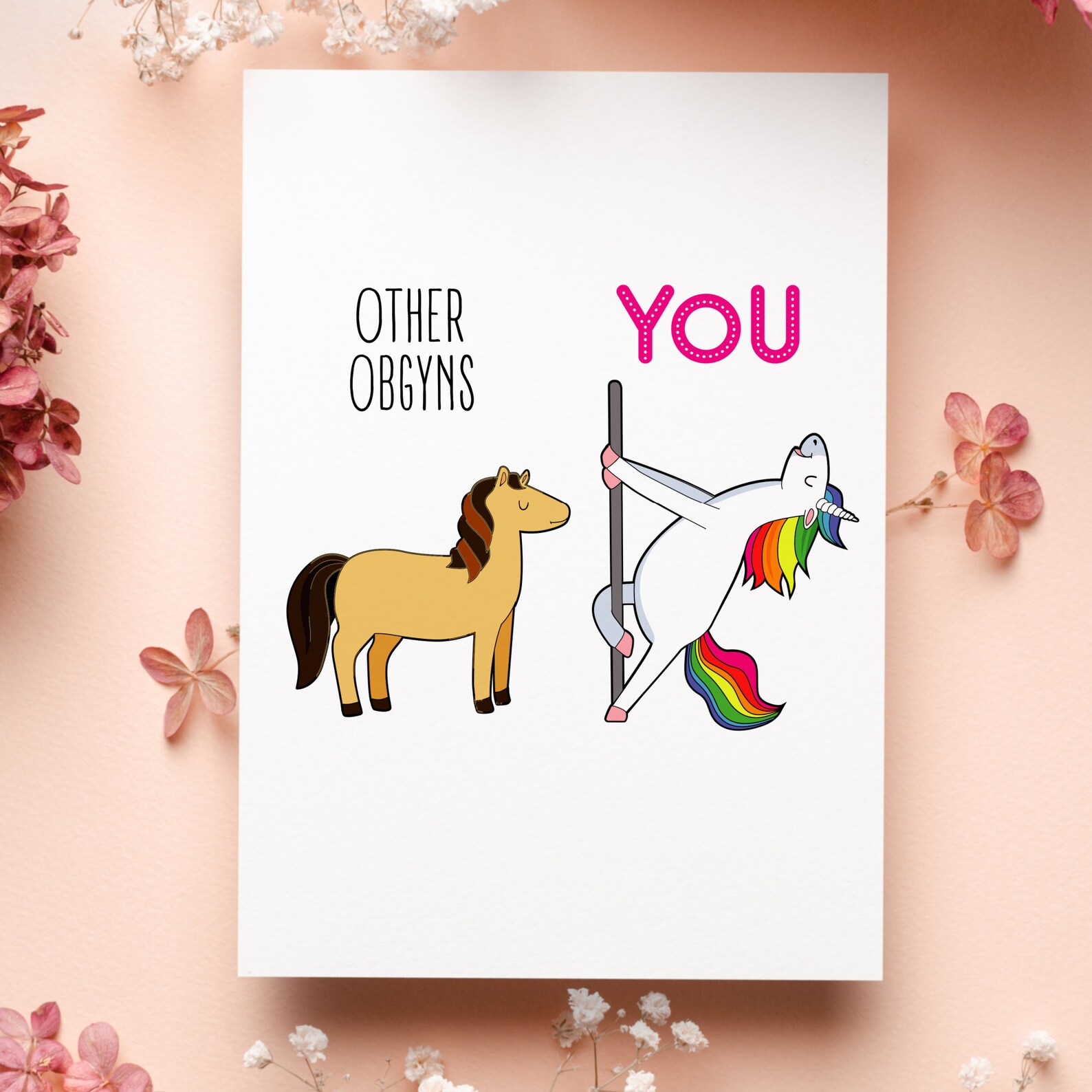 Obgyn Card, Residency Graduation Card, Funny Obgyn Card, Graduation ...