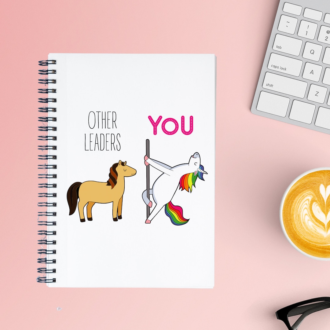 Funny Leader Notebook, Team Leader Appreciation Gift, Manager Thank You ...