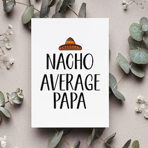 Papa Father's Day Card, Funny Papa Fathers Day Card, Papa Fathers Day Gift, Papa Card From Daughter, Spanish Dad Gifts, Papa Funny Gift