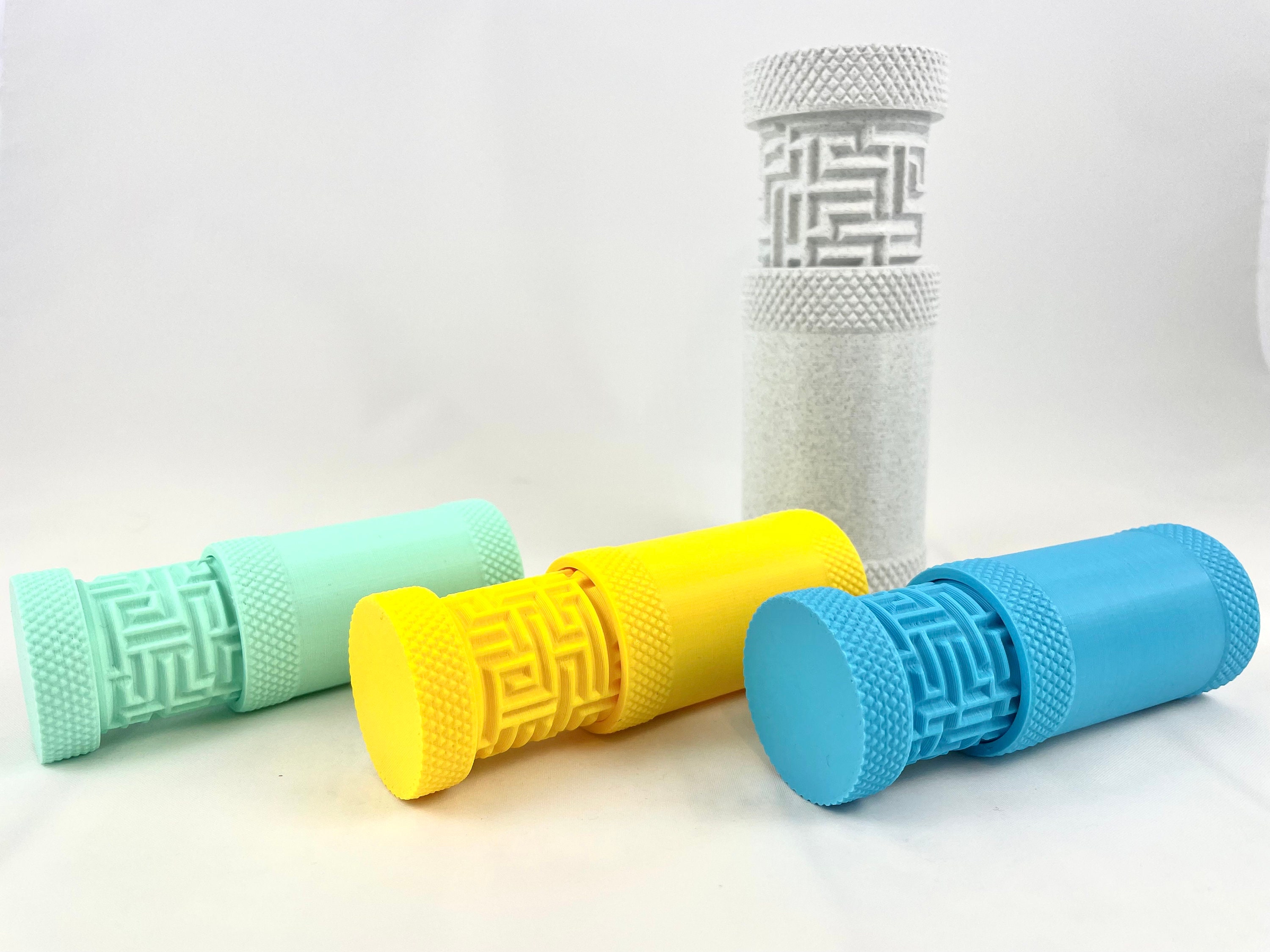  Niños Niños 3D Mango Control Laberinto Bola Plástico Laberinto  Puzzle Juego Equilibrio IQ Regalo Educativo : Juguetes y Juegos