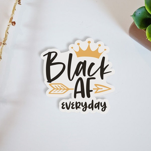 Mes de la Historia Afroamericana, Amor Afroamericano, Pegatinas para Planificador, Pegatinas para Diario, Orgullo Afroamericano, Pegatinas para Planificador, Regalo para Familia, Calcomanía para Laptop