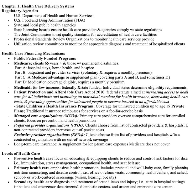 Get a Level 2 or Higher! Fundamentals ATI CMS Comprehensive Review Study Guide