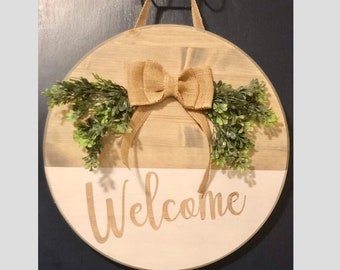 Homemade Home Sweet Home door hanger! FREE SHIPPING! Perfect gift!