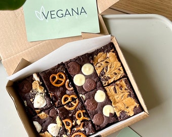 Postal Vegan Brownies - Vegan Letterbox Brownies - Letterbox Gift - Treat Box