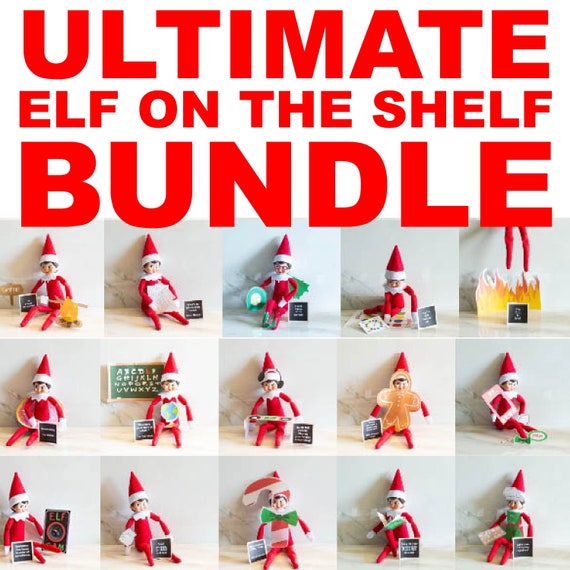 Ultimate Elf on the Shelf Printable Bundle 24 Days of Elf