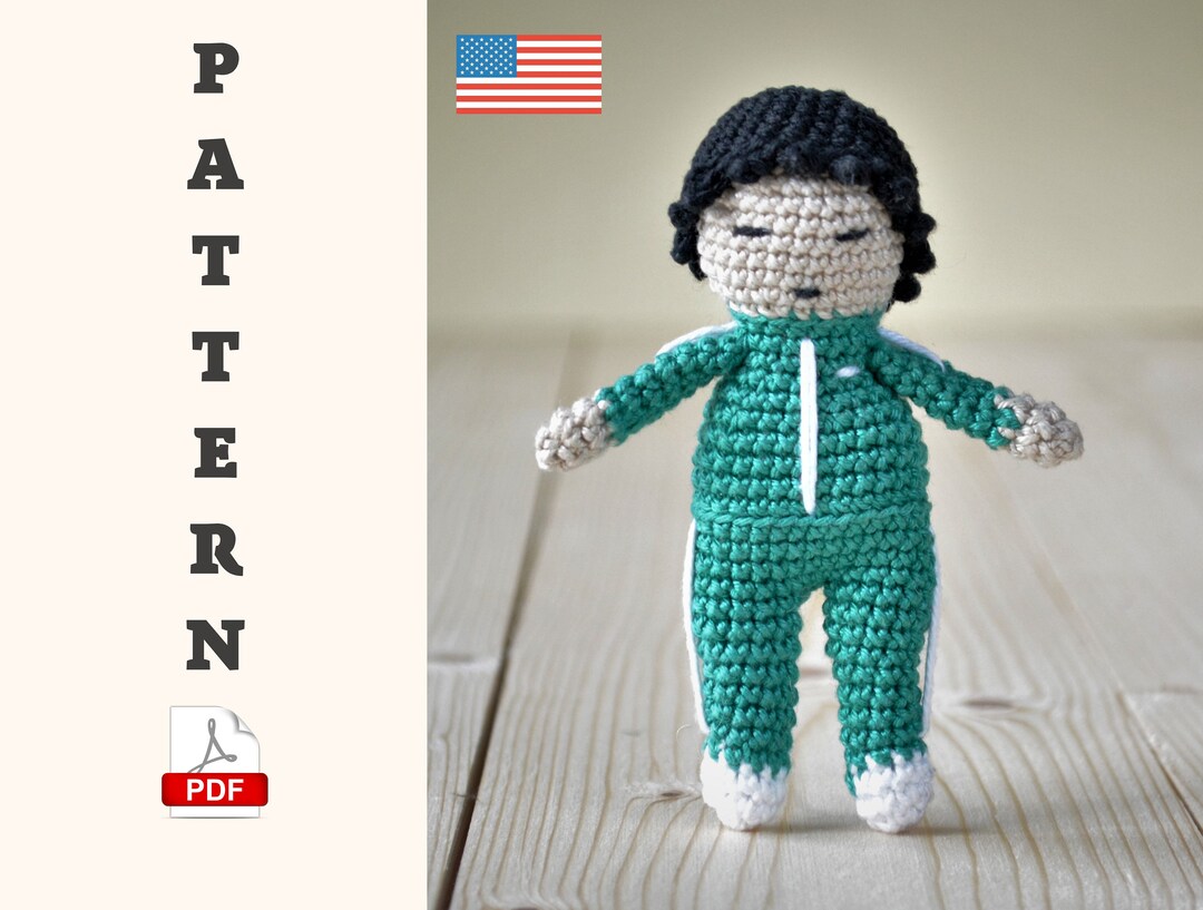 SQUID GAME Crochet Dolls PDF Squid Game Toys Squid Game - Etsy