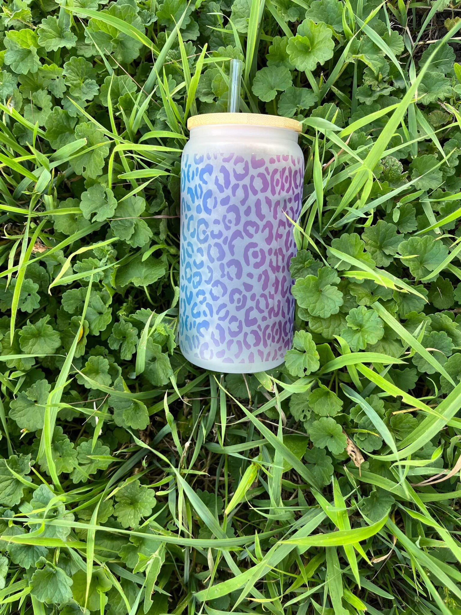 16 Oz Frosted Beer Can Glass// Sublimated Glass// Beer Can Etsy