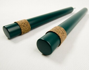 STOOK - gancho de madera para bicicletas / almacenamiento de bicicletas / colgador de bicicletas / colgador de pared para bicicletas / clavijas de madera para bicicletas / portabicicletas (VERDE BOTELLA)