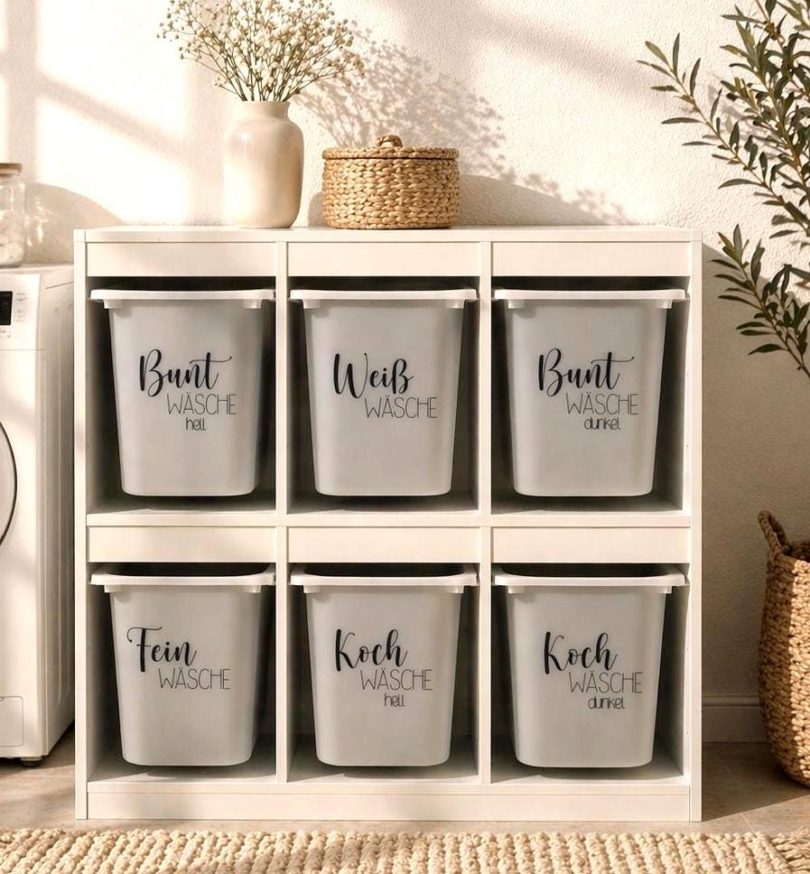 Laundry room organization
