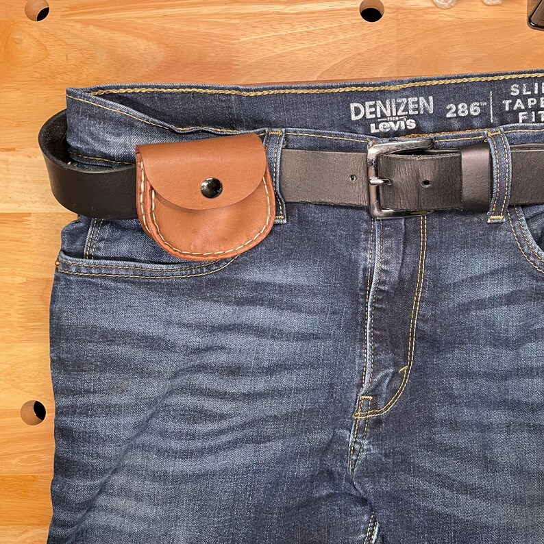 Leather Slingshot Ammo Pouch Flap Handmade With Etsy