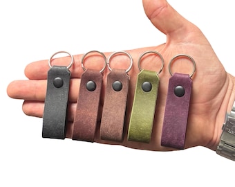 Leather Keychain | Italian Full Grain Leather