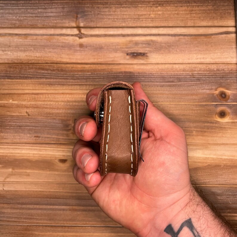 Leather Slingshot Ammo Pouch Flap Handmade With Etsy