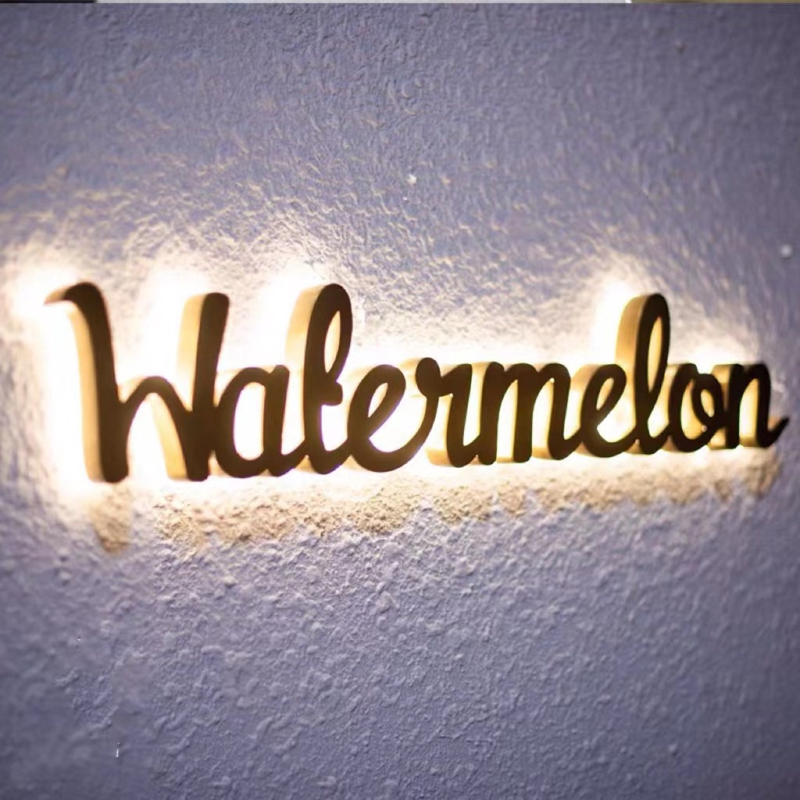 Custom Stainless Steel Logo Sign Illuminated Logo Sign Etsy