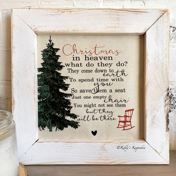 Christmas in Heaven - Etsy